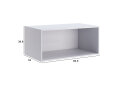 Image 2 - Антресоль МироМарк Идеа / Idea 2дв 90 см белый глянец
