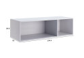 Image 2 - Антресоль МироМарк Идеа / Idea 3дв 134 см белый глянец