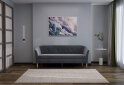 Image 5 - Диван UMa Соната 3С 191x66 см нераскладной серо-коричневый (Fancy 96)