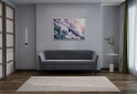 Image 3 - Диван UMa Соната 3С 191x66 см нераскладной серо-коричневый (Fancy 96)
