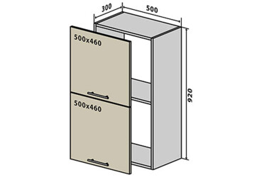 Фото В59 Тумба 2Д 50 Прайм Люкс / Prime Luxe Вип-Мастер