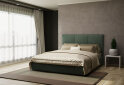 Изображение 2 - Кровать-подиум VND Астон подъемная 160х200 см, Siena 1020 Moss (серо-зеленый)