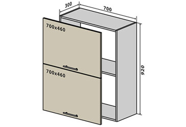 Фото В91 Тумба 2Д 70 Прайм Люкс / Prime Luxe VIP-master