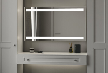 Фото Зеркало Верона 1200х600 кнопка Moreli