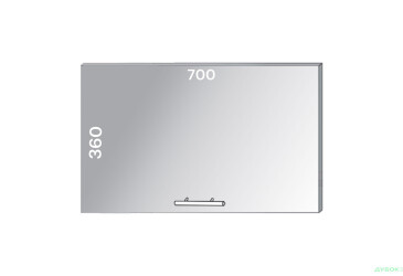 Фото Фасад dpl ф-72 вітрина MebelStar