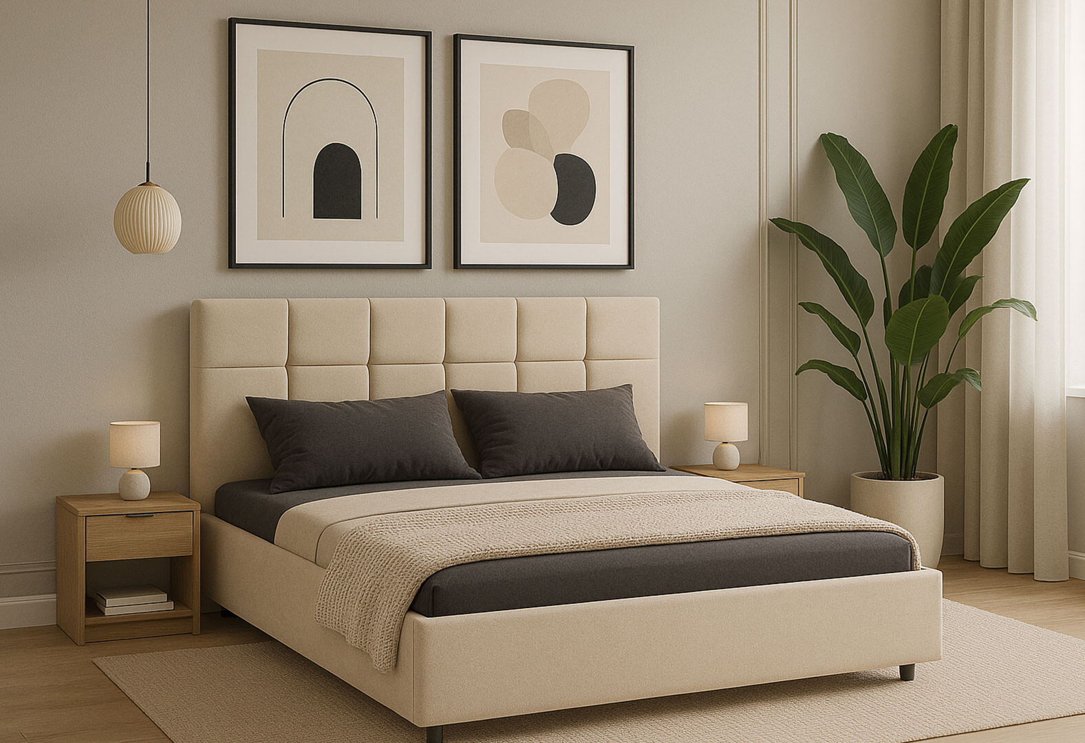 Фото 2 - Кровать Vika Гринвич New 140х200 см подъемная