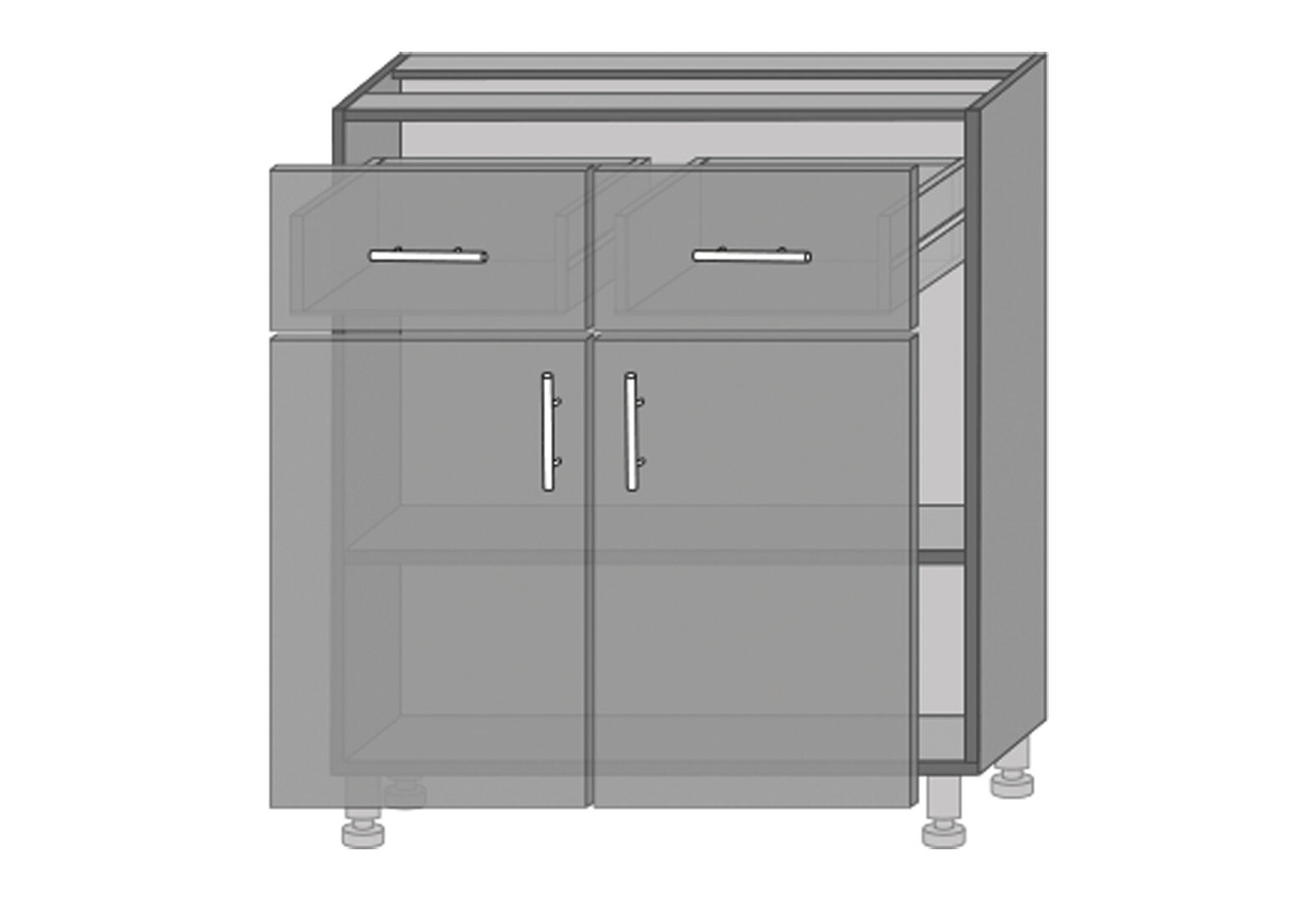 Фото 1 - Низ 720 Диплос / Diplos Мебель Стар