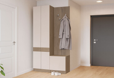 Фото Прихожая Сола Doros 120 см, канноло / кашемир