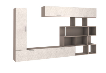 Фото Стенка Киевский стандарт Галатея М 305 см тоффи / безе