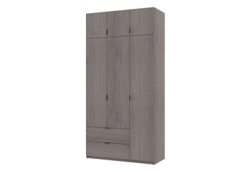 Фото Шкаф Doros Лукас 3-дверная с антресолью 120 см канноло