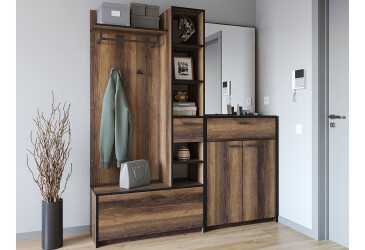 Фото Прихожая Moreli KO-0002 Корнелия дуб кверкус 