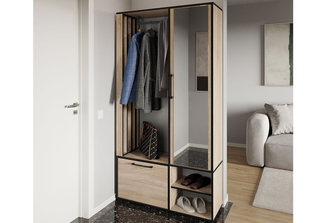 Фото Передпокій Moreli KO-0003 Корнелія дуб сонома 