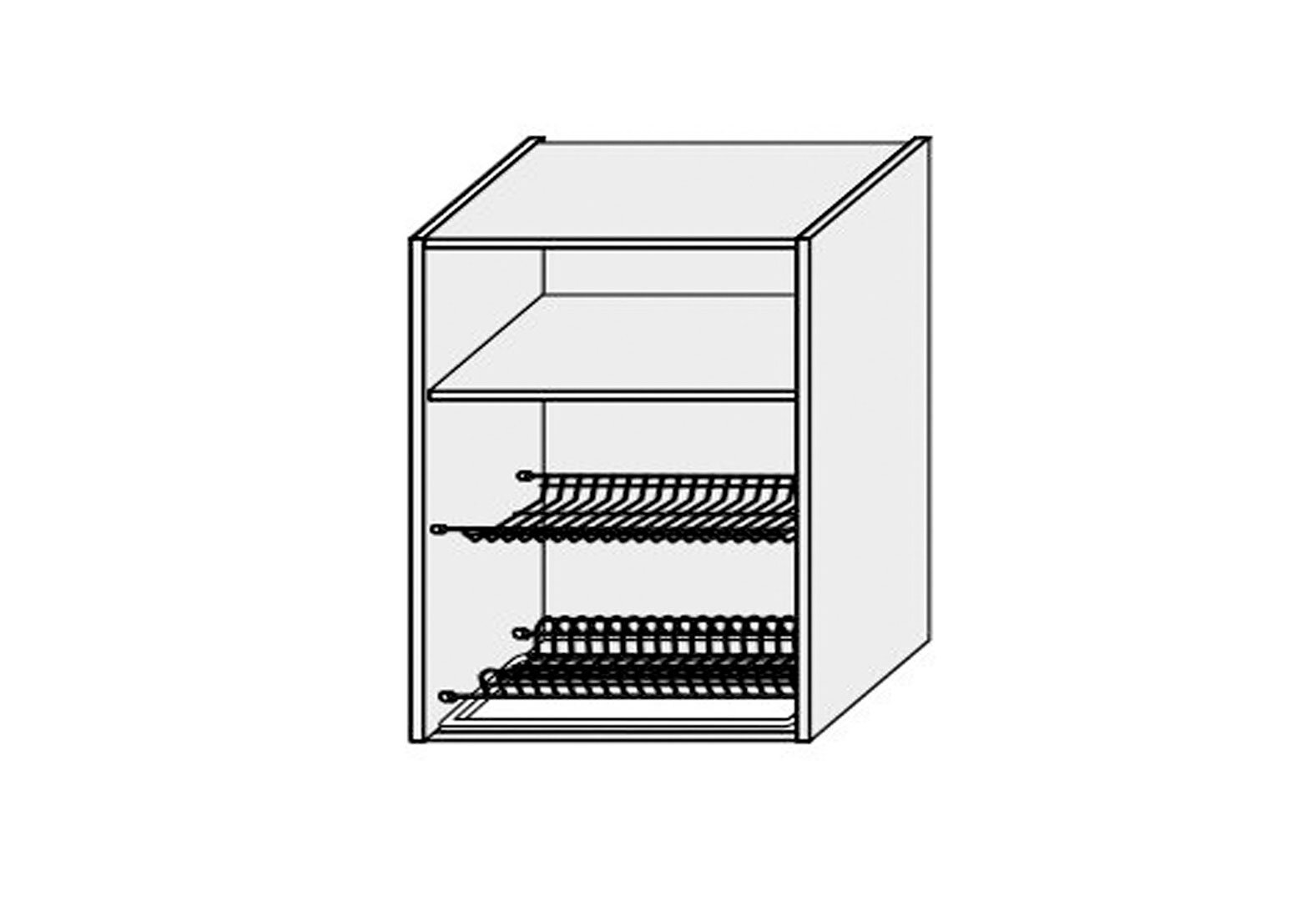 Фото 1 - Корпус 80В 2дв Сушка Pro Blum+GTV 900мм MiroMark