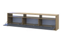 Image 7 - Тумба под ТВ Doros U3 с 3 отделениями 180 см, артизан / графит