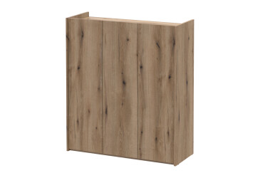 Фото Тумба для обуви Doros Кассель с 3 дверцами 97 см, Дуб Эвок