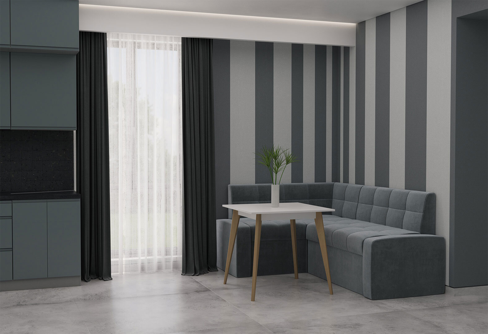 Фото 2 - Кухонний куточок Техас Лондон 16 Kredens furniture