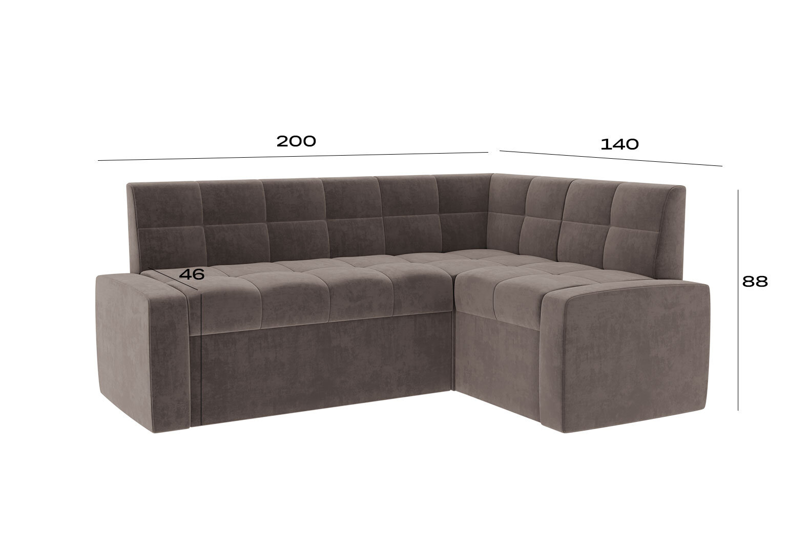 Фото 6 - Кухонний куточок Техас Лондон 5 Kredens furniture