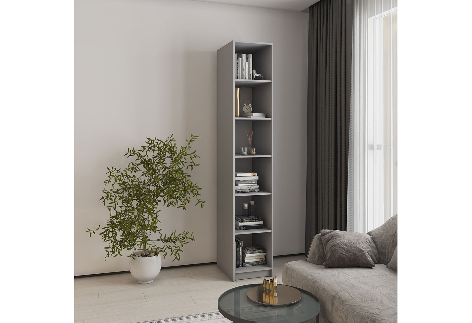 Фото 10 - Стелаж MebelStar Оскар А 40 см