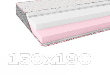 Фото Матрац Allur / Аллюр 150х190 серія Fashion ЕММ