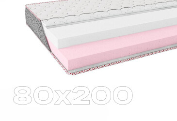 Фото Матрац Allur / Аллюр 80х200 серія Fashion ЕММ
