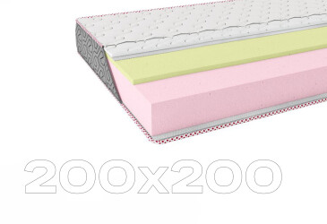 Фото Матрац Monami / Монамі 200х200 серія Fashion ЕММ
