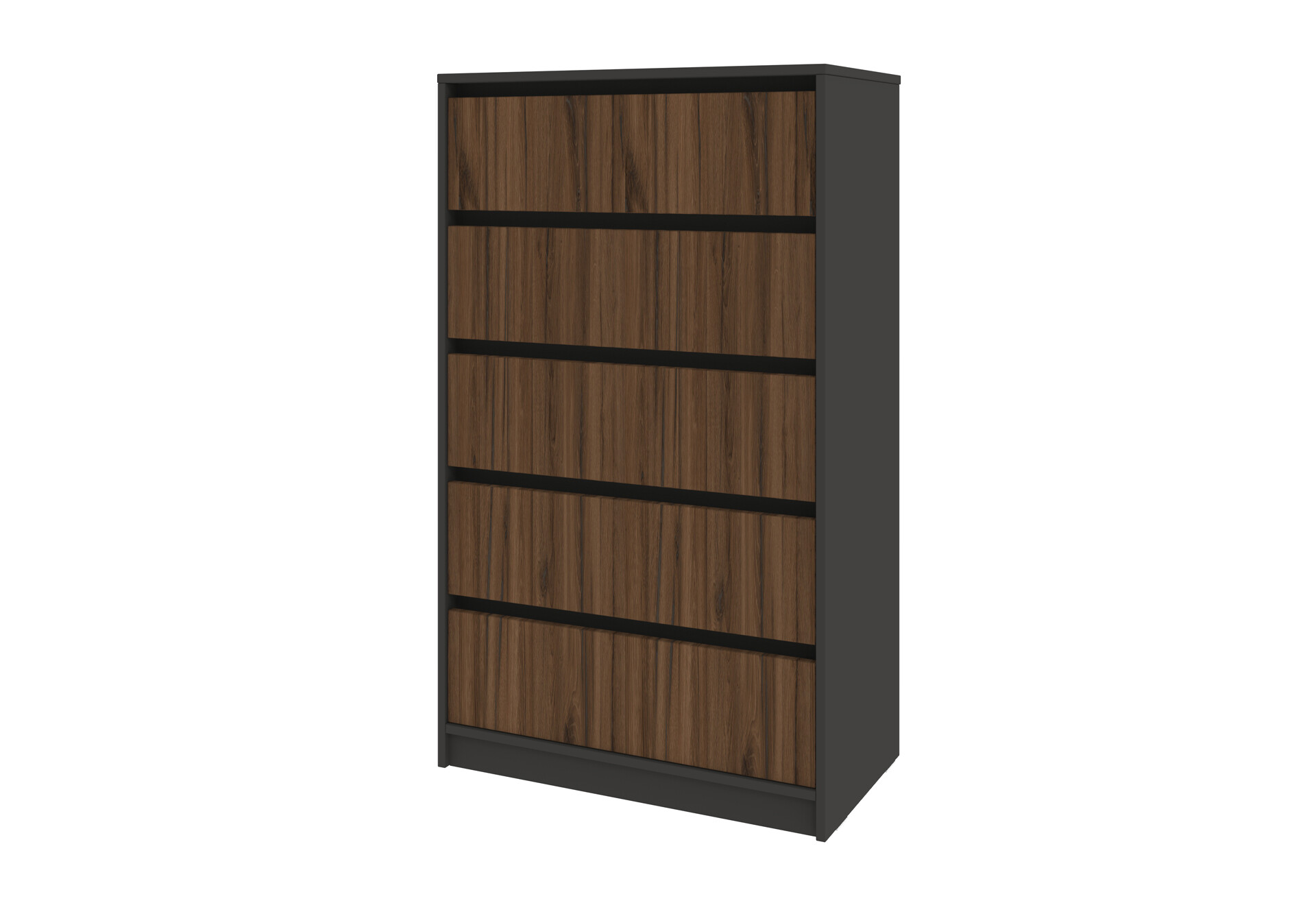 Фото 2 - Комплект І в спальню Київський стандарт Соло антрацит / дуб ліворно