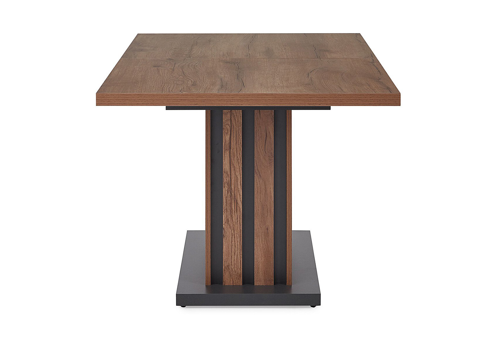 Фото 3 - Стол Art In Head Oxford / Оксфорд 120х82 см, дуб крафт золотой / графит серый