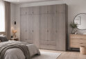 Image 2 - Шафа Doros Лукас 6-дверна з антресоллю 270 см, канноло
