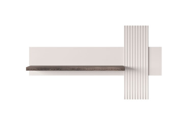 Фото Полиця ВМК Фреско КPOL 150 см, кашемір / каштан арвадонна мінк