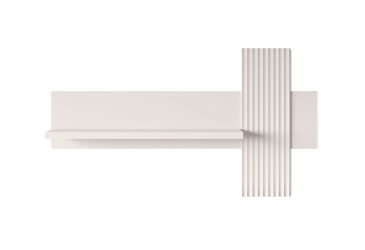 Фото Полиця ВМК Фреско КPOL 150 см, кашемір / темний мармур