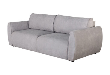 Фото Диван Элегант Бенефит 5 240x104 см серый