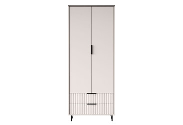 Фото Шкаф ВМК Фреско SZF2D2S 98 см, кашемир / каштан арвадонно минк