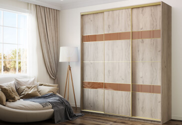 Фото Фасад Ф-710 ДСП комби / бронза V2