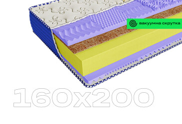 Фото Матрац скручений Tiara / Тіара Arabeska 160х200 ЕММ