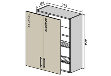 Фото В89 Сушка 2Д 70 Альбина Люкс Вип-Мастер