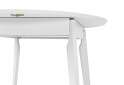 Фото 7 - Стол обеденный Марс круглый 100+40 white, раскладной