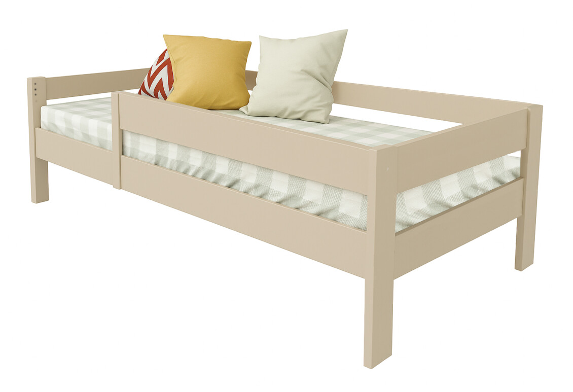 Фото Ліжко Arbor Drev Альф (без шухляд) 90х200, бук, кашемір