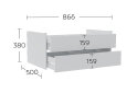Image 4 - Блок шухляд Dr_2 нимфея альба Соло Garant
