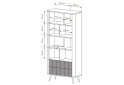 Изображение 6 - Шкаф-стеллаж открытый Perfect Home Ланте / Lante с 2 ящиками 88 см, белый, золотые ножки