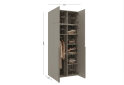 Image 3 - Шкаф Garant Соло 2D с антресолью, штангой и полками 90 см, серая мышка