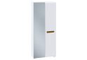 Зображення 5 - Шафа Світ Меблів Бянко 2-дверна з дзеркалом 90 см Біла