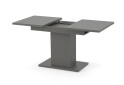 Фото 4 - Стол Неман Твист раздвижной 110/150х67.5 серый матовый