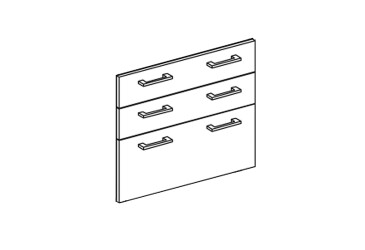 Фото Фасад Н 80 3Ш (2+1) Марта / Алиса