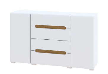 Фото Комод 2Д4Ш вставка дуб аппалачи