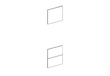 Фото Фасад П 60 ДШ п/мікрохв. (h-920) Favorit Марта / Аліса Лак Світ Меблів