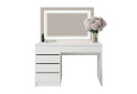 Фото 3 - Туалетний столик Світ Меблів Ніка з шухлядами 120 см, Німфеа альба 