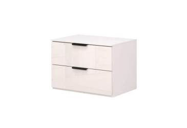 Фото Прикроватная тумба 2шх глянец кашемир