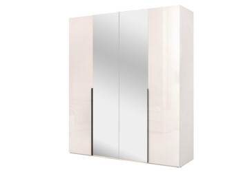 Фото Шкаф МироМарк Лори / Lori 4-дверный с зеркалом 179,2 см глянец кашемир