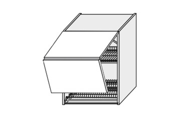 Фото Верх 80ВС/720 2дв сушка Aventos Pro Blum+GTV Миллениум / Millenium Premium МироМарк