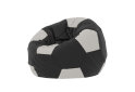 Image 1 - Футбольный мяч XL Основная ткань: Flybag Zeus Deluxe Black; вставки: Flybag Zeus Deluxe Snow Flybag